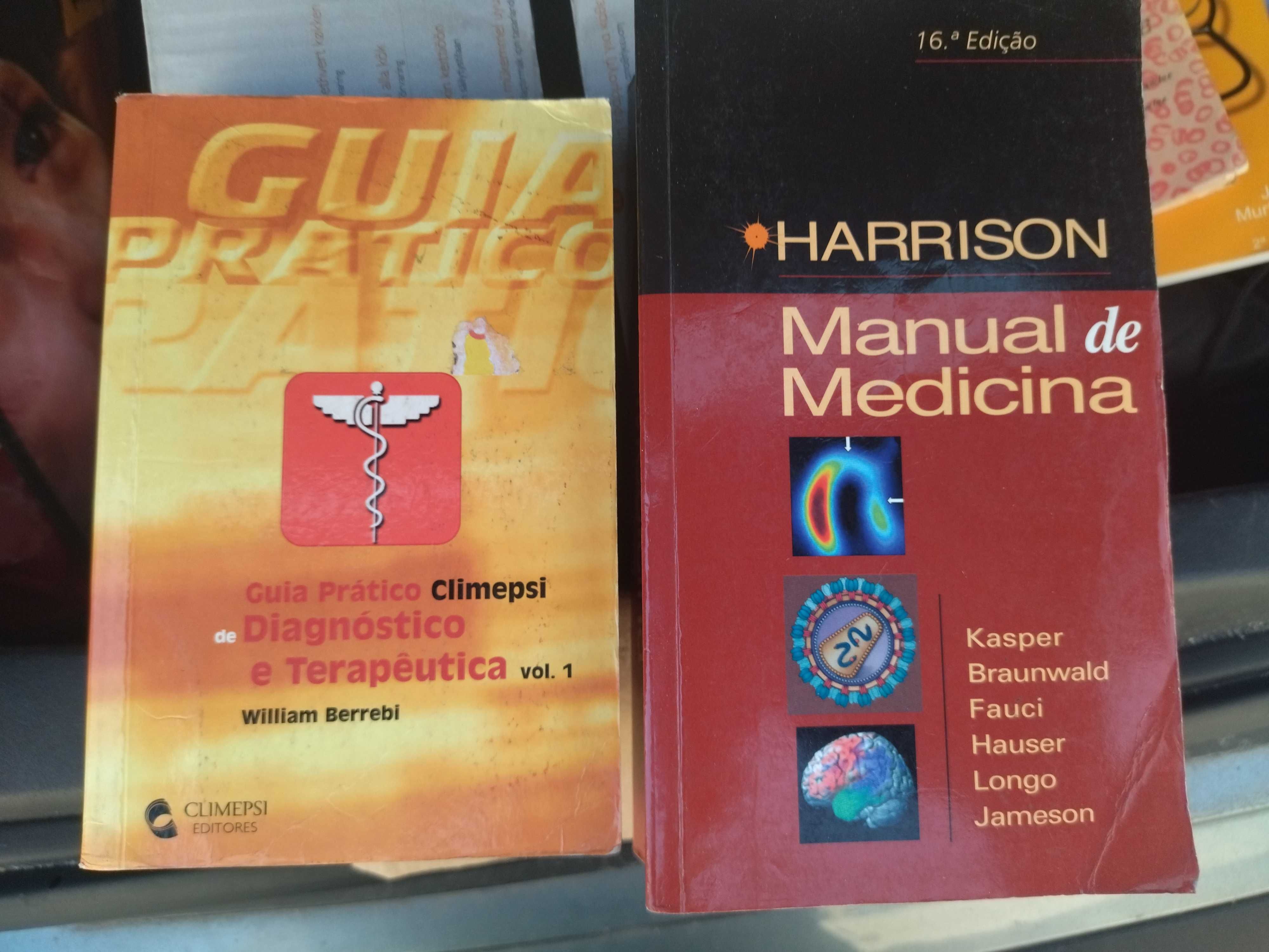 Lote de 16 livros de Medicina
