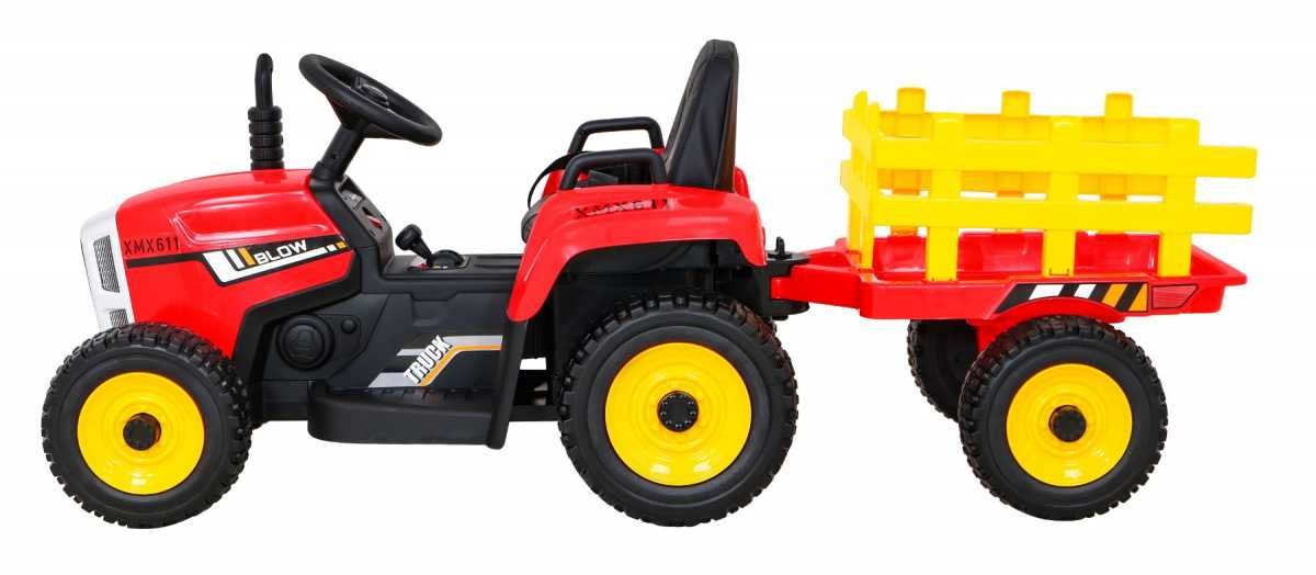 PROMOCJA! Pojazd Traktor z Przyczepą BLOW Dla Dzieci Na Akumulator