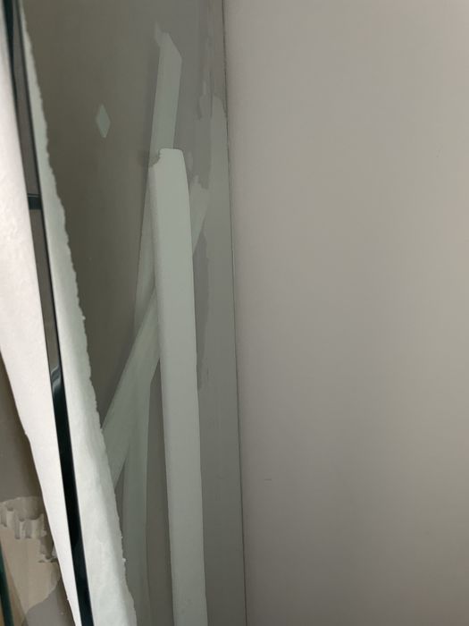 Resguardo de duche em vidro