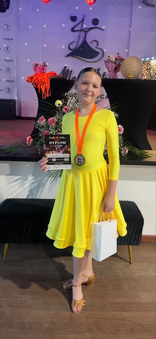 Sukienka turniejowa pierwszy krok