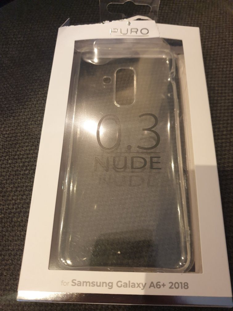 PURO 0.3 Nude - Etui Samsung Galaxy A6+ (2018)