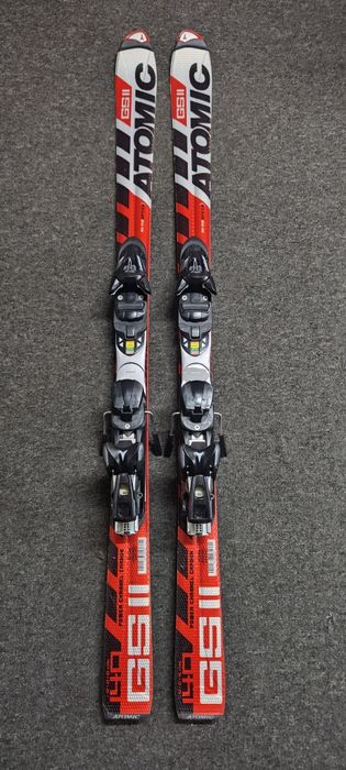 Narty 140 cm Atomic GS + Atomic EVOX 7