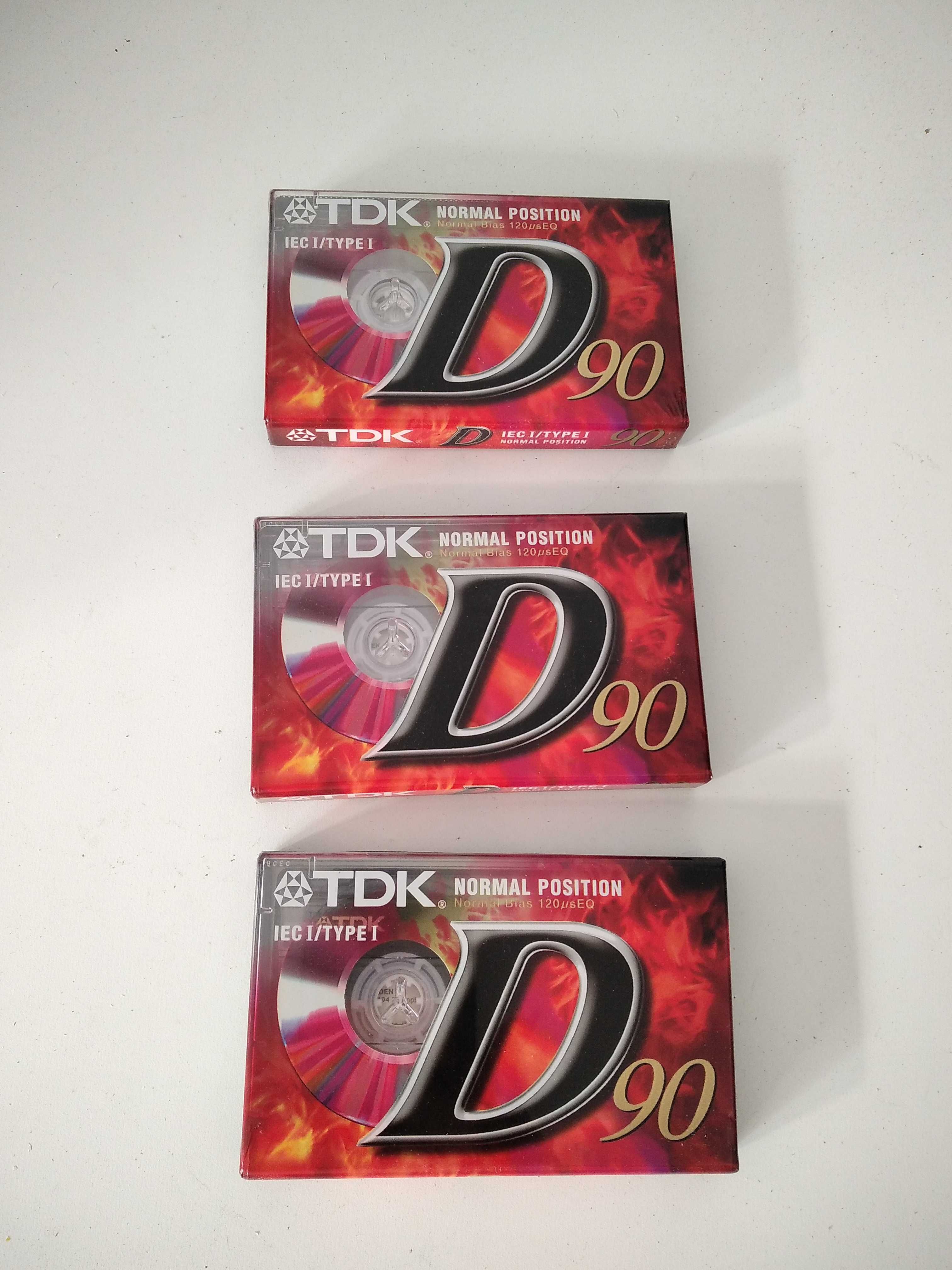 Cassetes áudio TDK