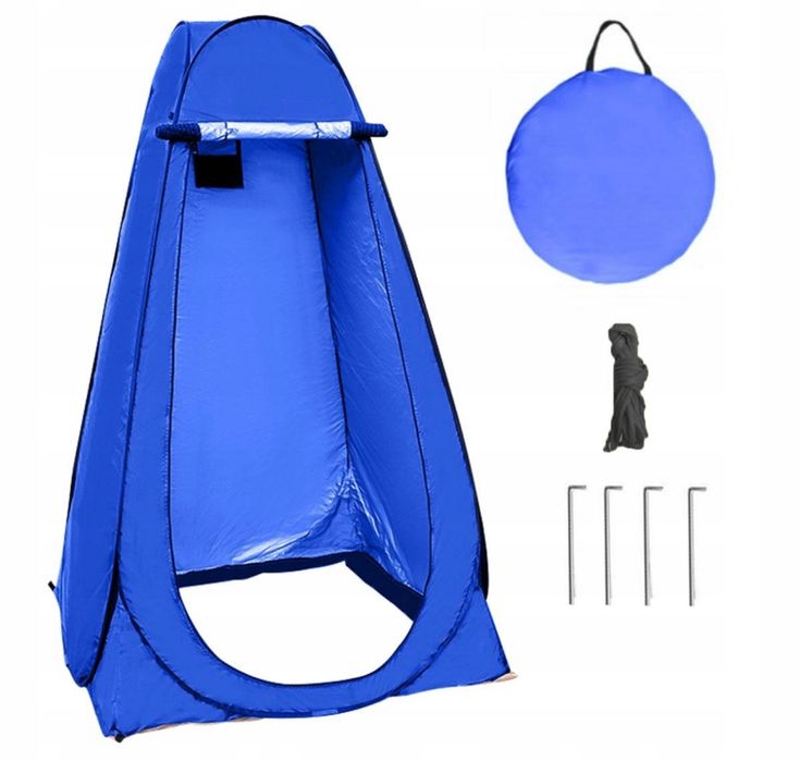 Namiot Plażowy Prysznic Turystyczny Toaleta Przebieralnia Przenośna WC