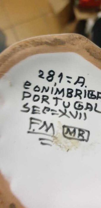 Jarra Antiga Pintada á mão, Louça de Conimbriga