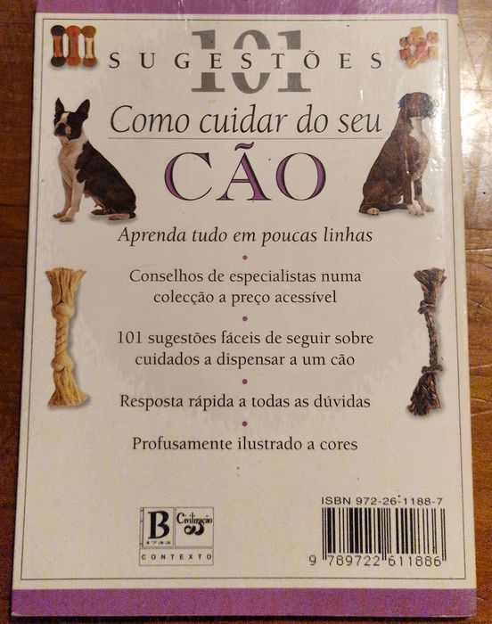 Livro de bolso " Como cuidar do seu cão "