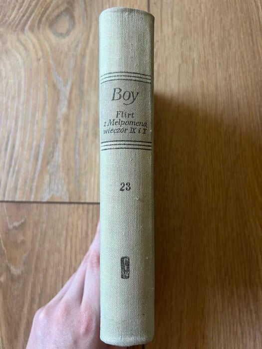 Flirt z Melpomeną wieczór. IX i X Tadeusz Zieliński Boy rok 1965