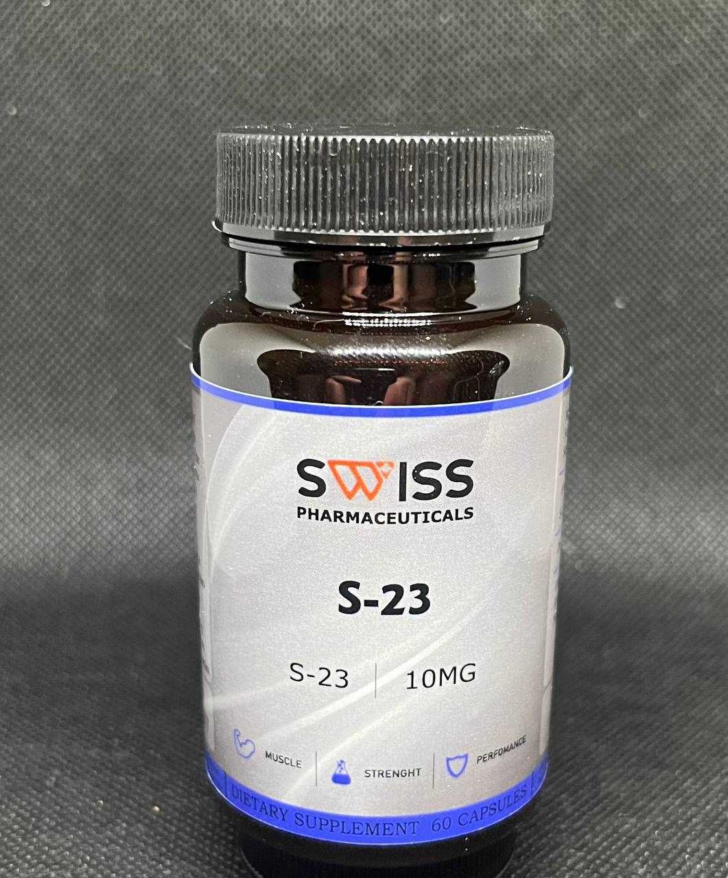 S-23 Sarms "Swiss" (60cap/10mg)