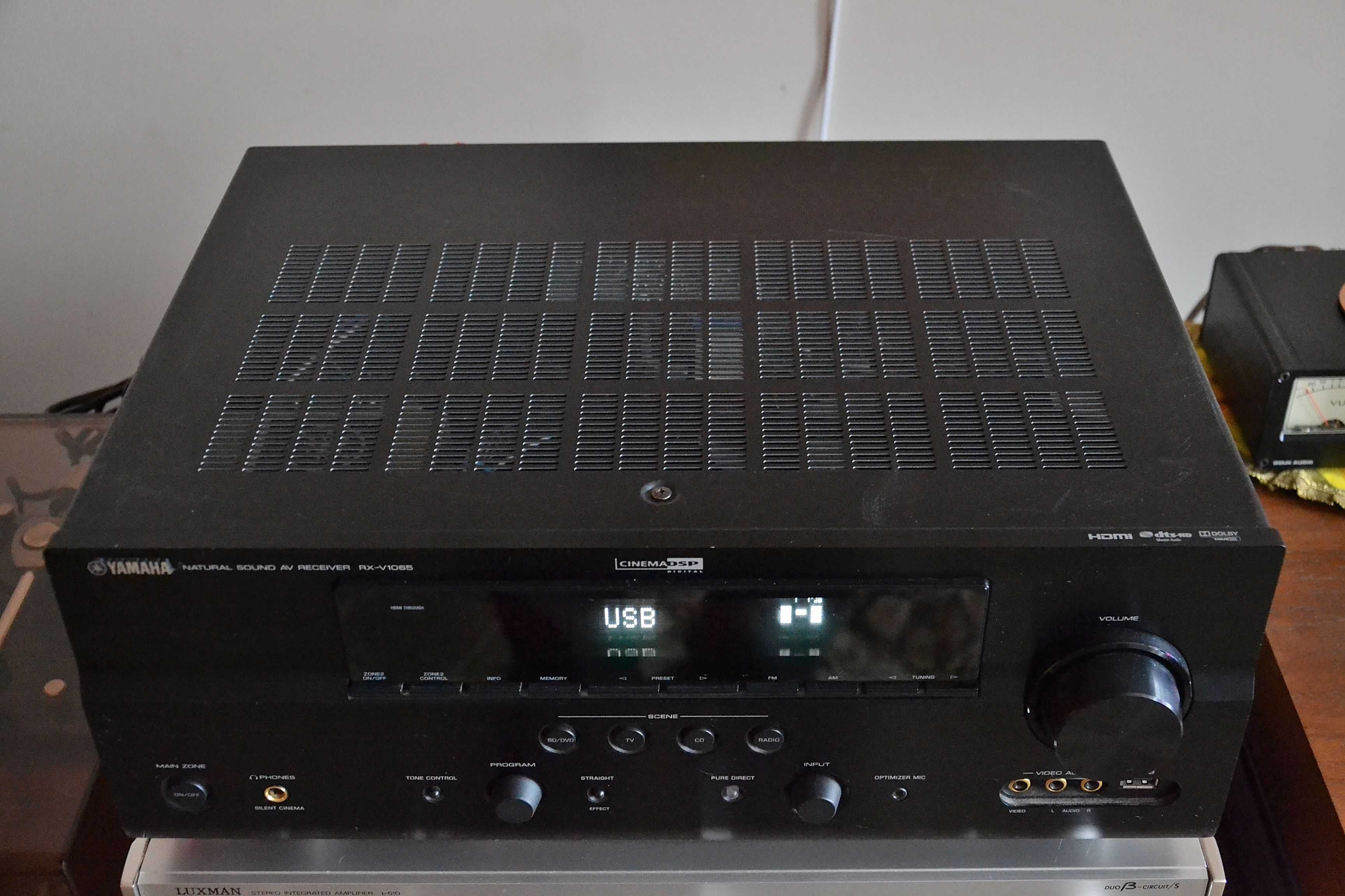 Amplituner YAMAHA RX-V1065 - wysoki model - stan bdb