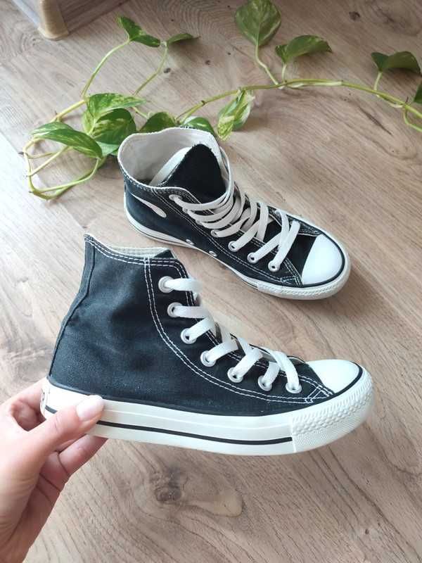 Trampki Converse wysokie Conversy 36 czarne