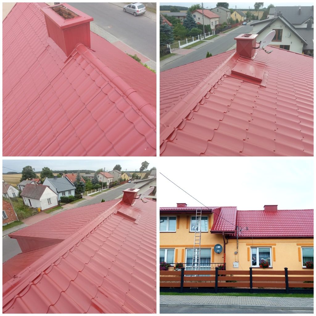 Malowanie Dachów/Malowanie Natryskowe/