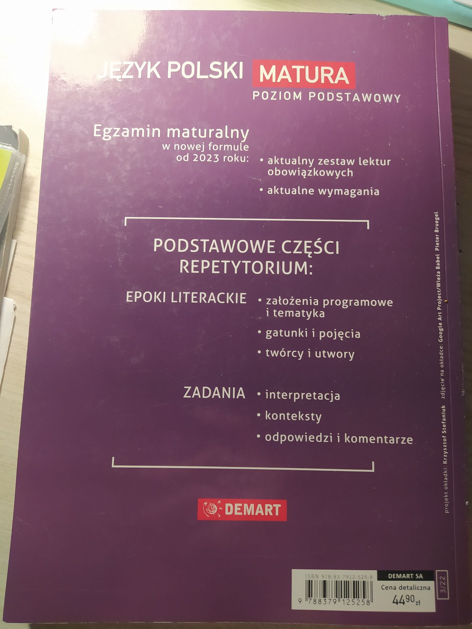 Repetytorium język polski poziom podstawowy