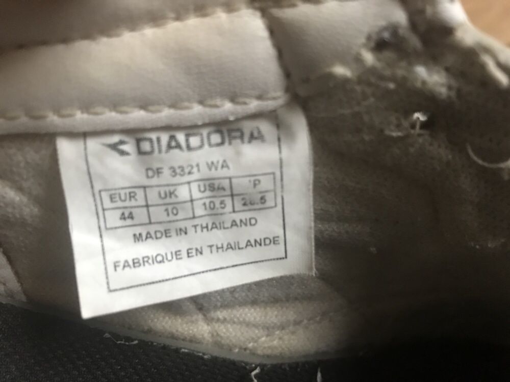 Кроссовки кожаные  Diadora original кожа