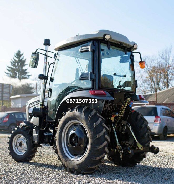 Трактор Скаут 404C з компресором на широких колесах 12.4х24 з реверсом