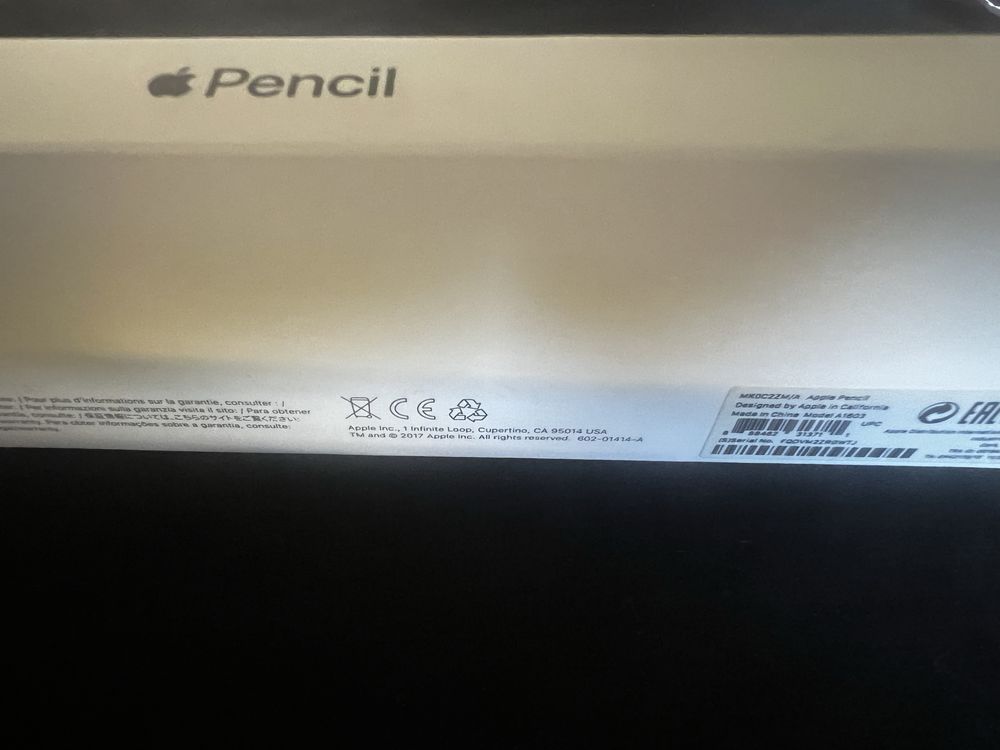 Apple Pencil  (1* geracao) NOVO