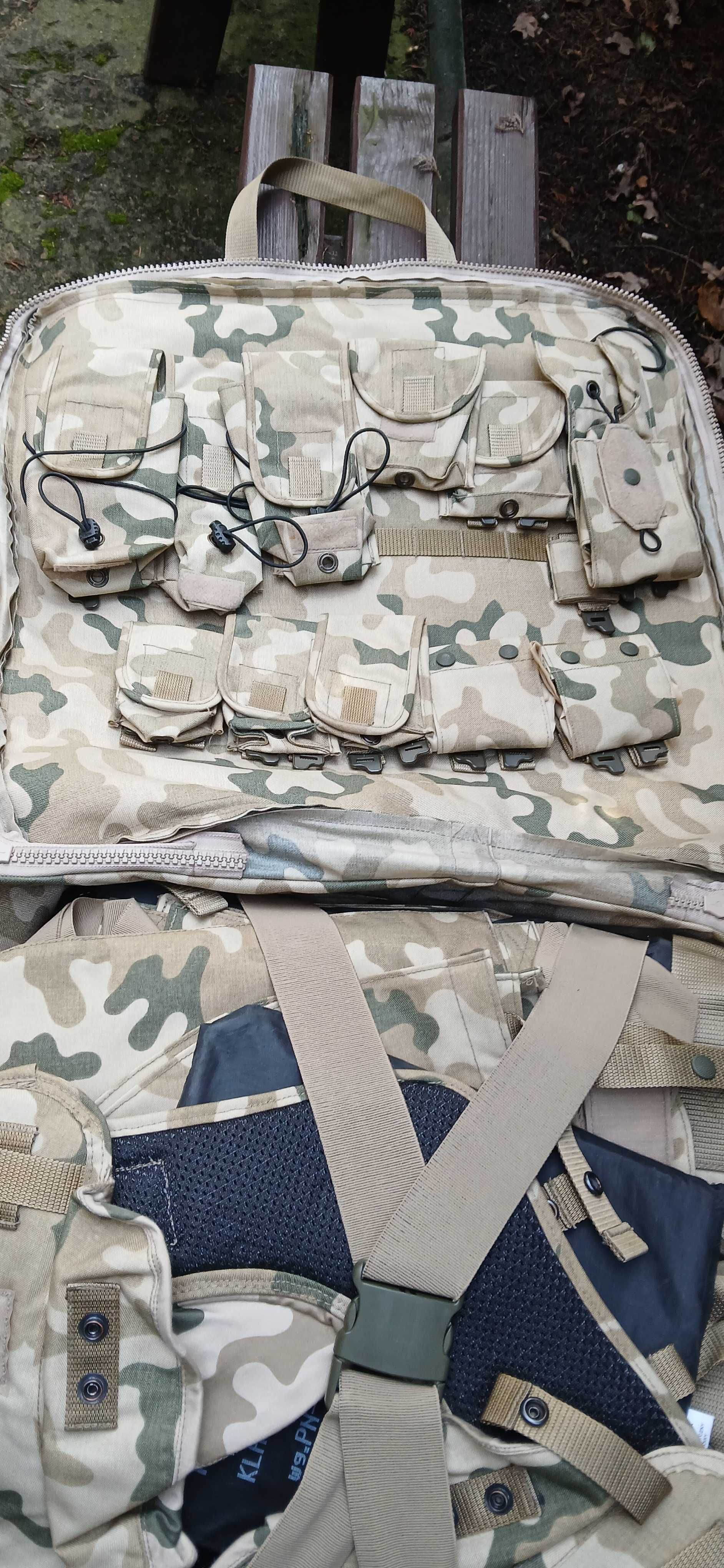 Kamizelka taktyczna wojskowa KWM-01 pustynna