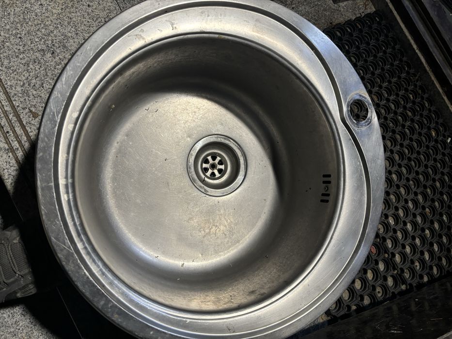 Zlewozmywak Stalowy Satyna 48cm