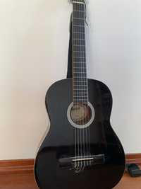 Guitarra Clássica Ashton SPCG-44BK 4/4 Preta