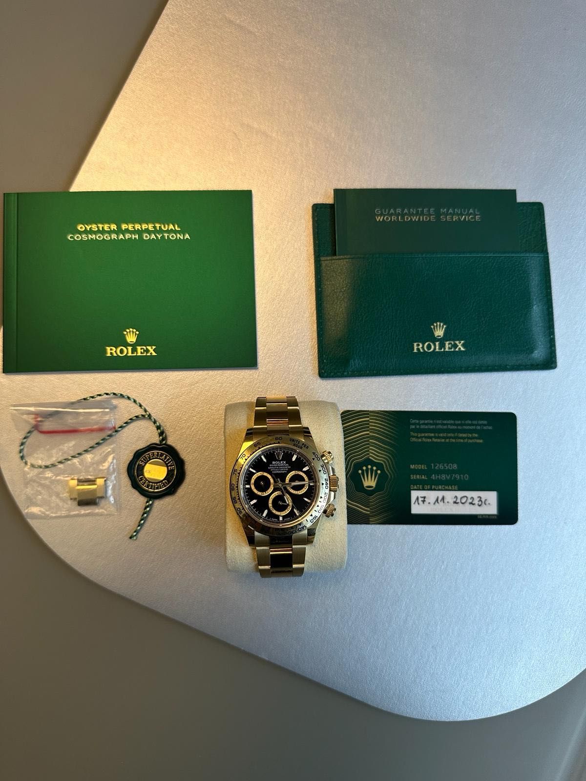 Zegarek Rolex Daytona 126508 Złoty
