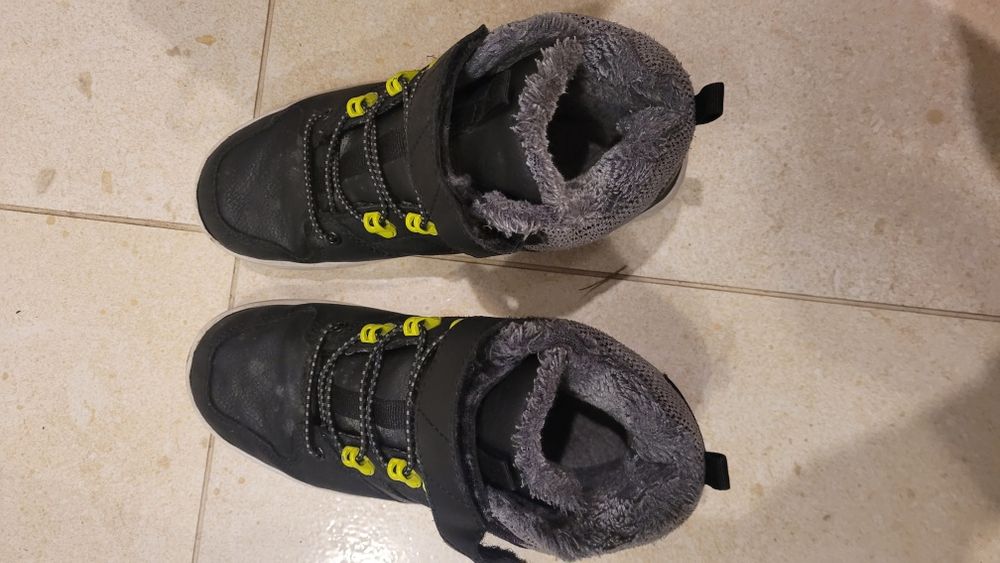 Buty zimowe, chłopięce 35