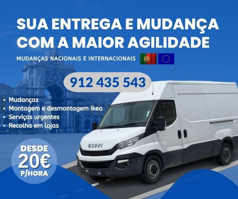 transportes, mudanças e montagem IKEA - Lisboa