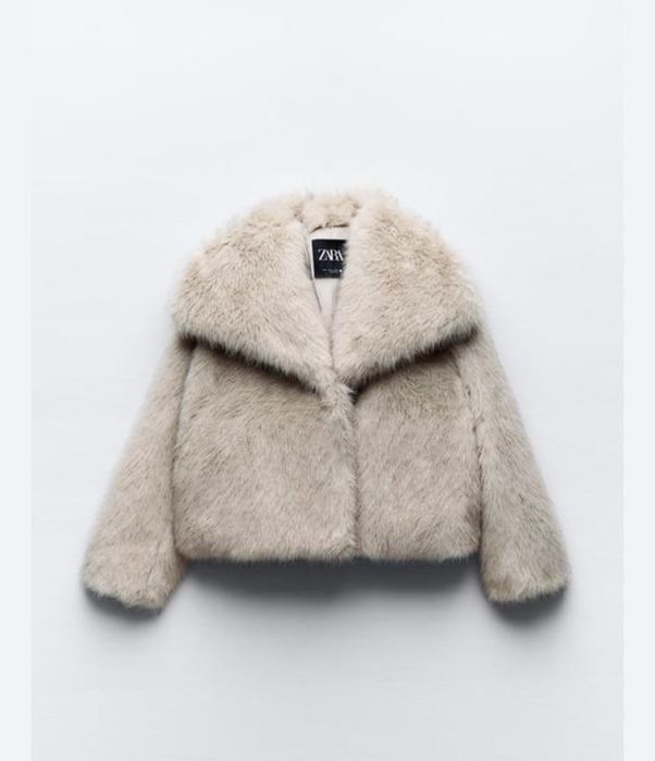 Трендова шуба Zara