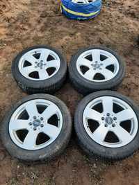 Alufelgi 17' et35 5x112 opony wielosezonowe 225/50/17 audi a3,a4,a5,a6