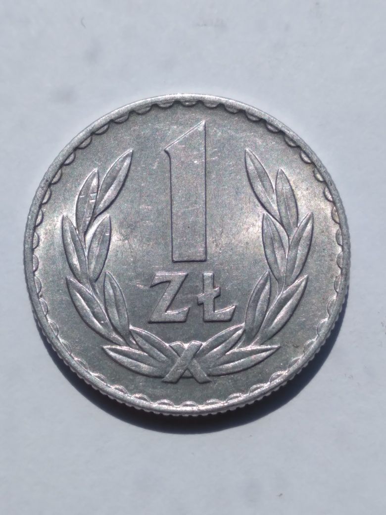 1 złoty 1972 i 1 złoty 1974 prl