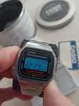 Часы casio A168WA-1W. ОРИГИНАЛ! Касио. Винтаж. Годинник касіо. Новое