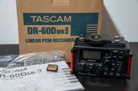 Tascam DR-60D MKII - 4CH Gravador - Audio Recorder 4CH XLR