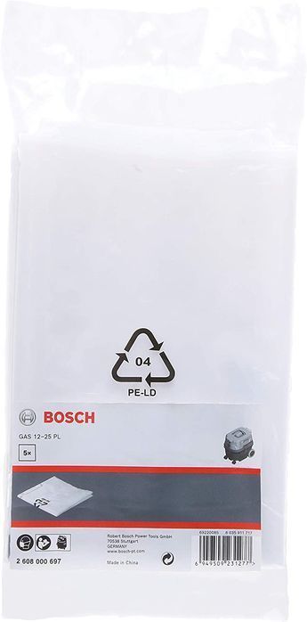 Worki Do Gas 12-25 5Pc  Z Polietylenu (Pe) Bosch