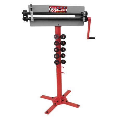 Manual Sheet Metal Rolling Machine with Profiling and Edge Bending Function, 0.8 mm Capacity, JL20 Dies64286507862659122