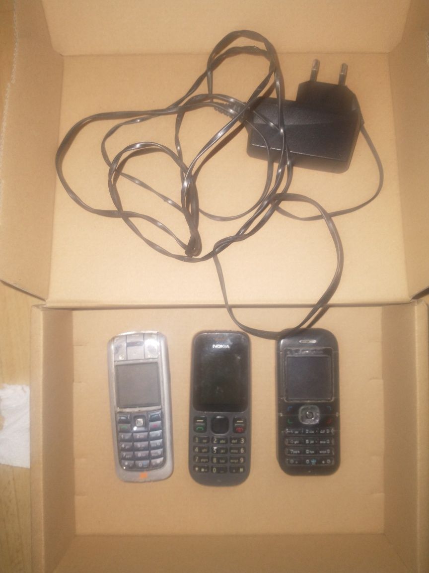 6  x antyk nokia cegiełki oraz 6650