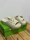 Крокси Slide Geometric молочні Crocs жіночі