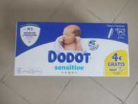 Fraldas Bebé DODOT Sensitive 1  - 84 unidades