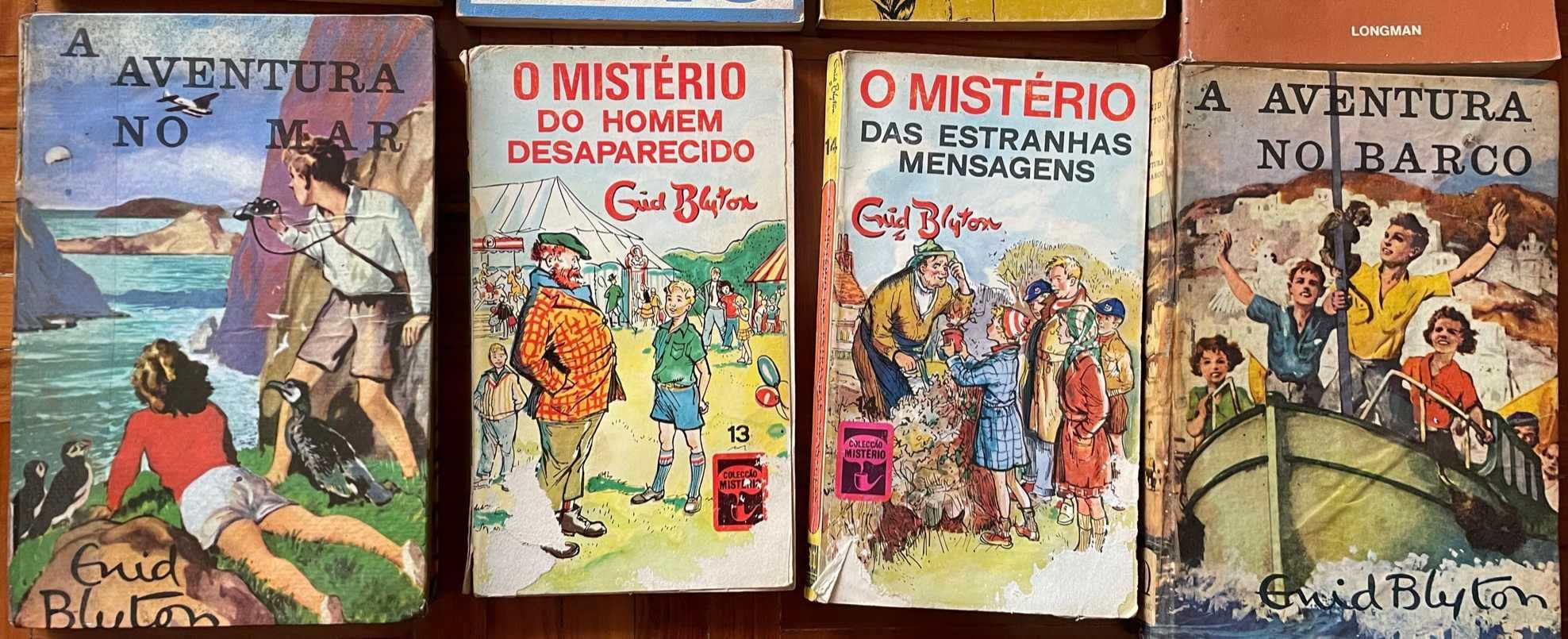 Livros de Aventura Enid Blyton e outros  (11 unidades)