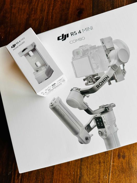 DJi RS4 Mini Combo NOVO + Phone Older + maleta de transporte