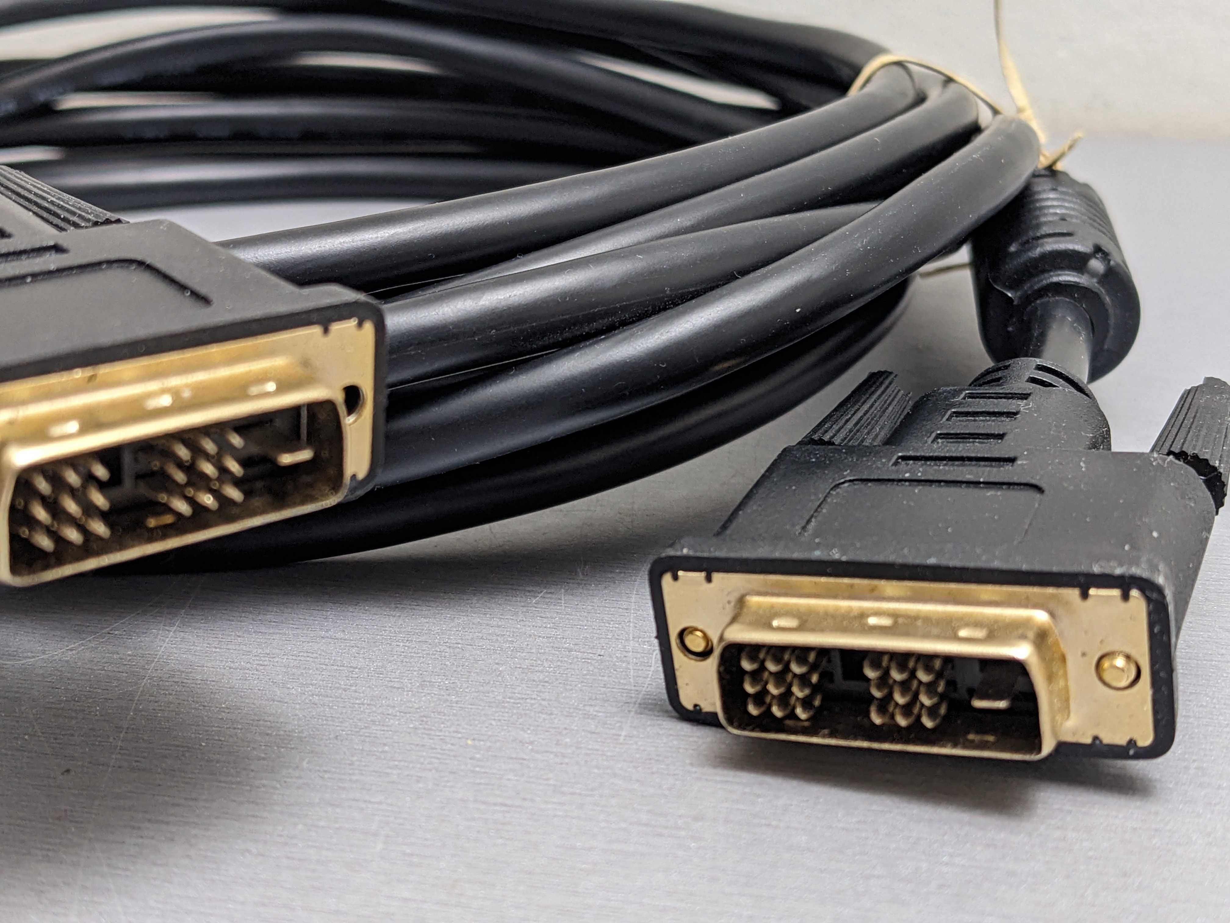 Якісний кабель монітора DVI-DVI  5 метрів гарантія 14 діб., повернення