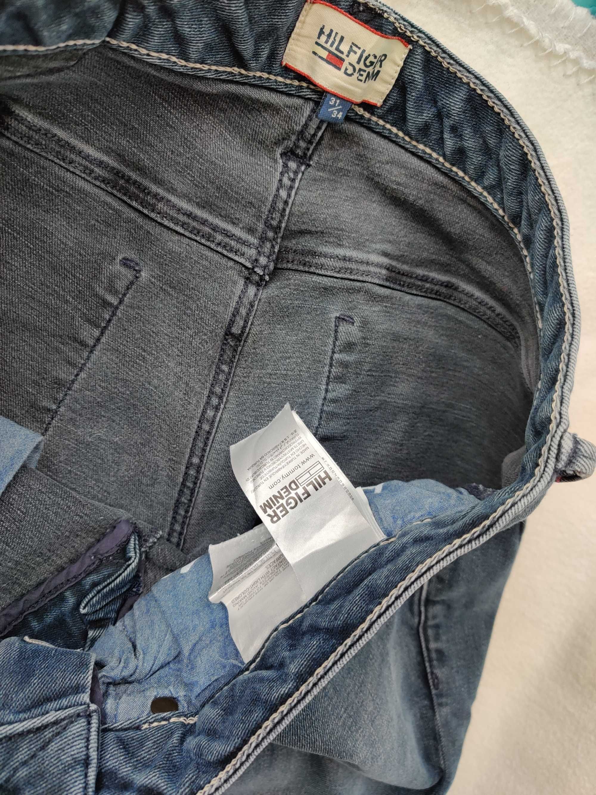 Spodnie Tommy Hilfiger Jeans Scanton 31/34 okazja męskie