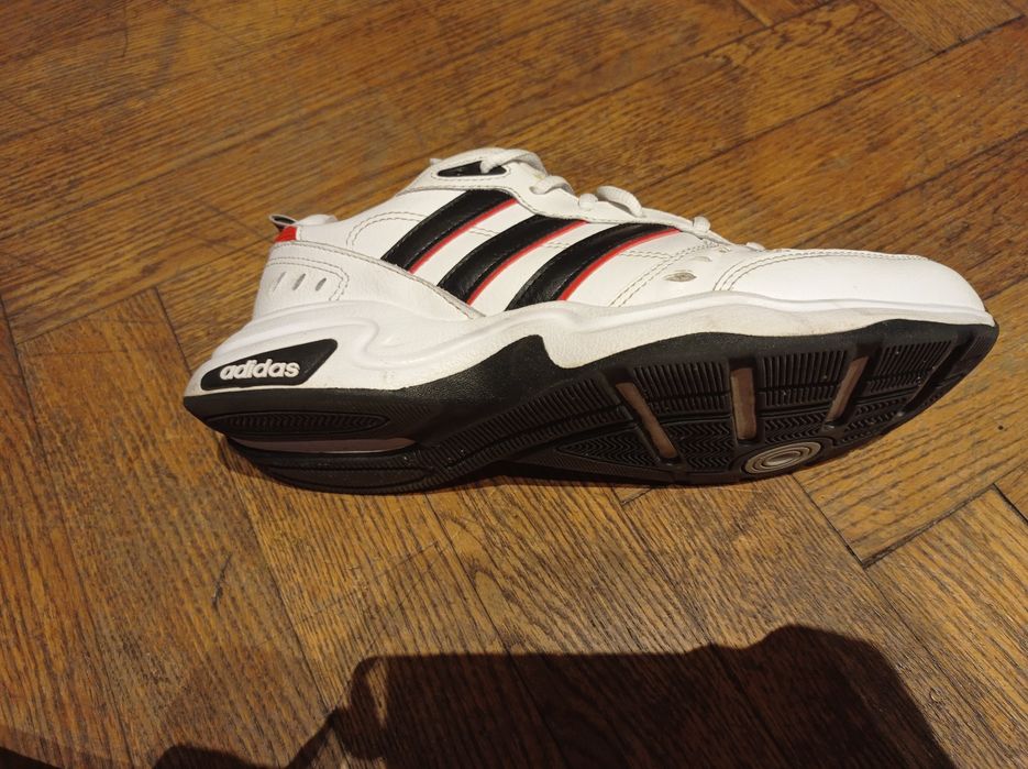 Buty adidas biało czarne rozmiar 42 2/3