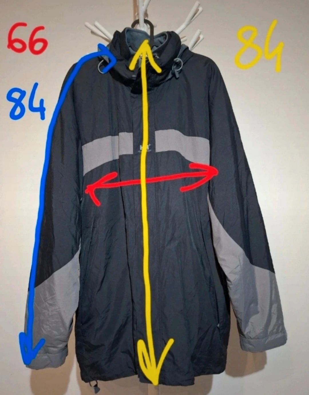 Kurtka męska Helly Hansen,podwójna kurtka ,kurtka przeciwdeszczowa