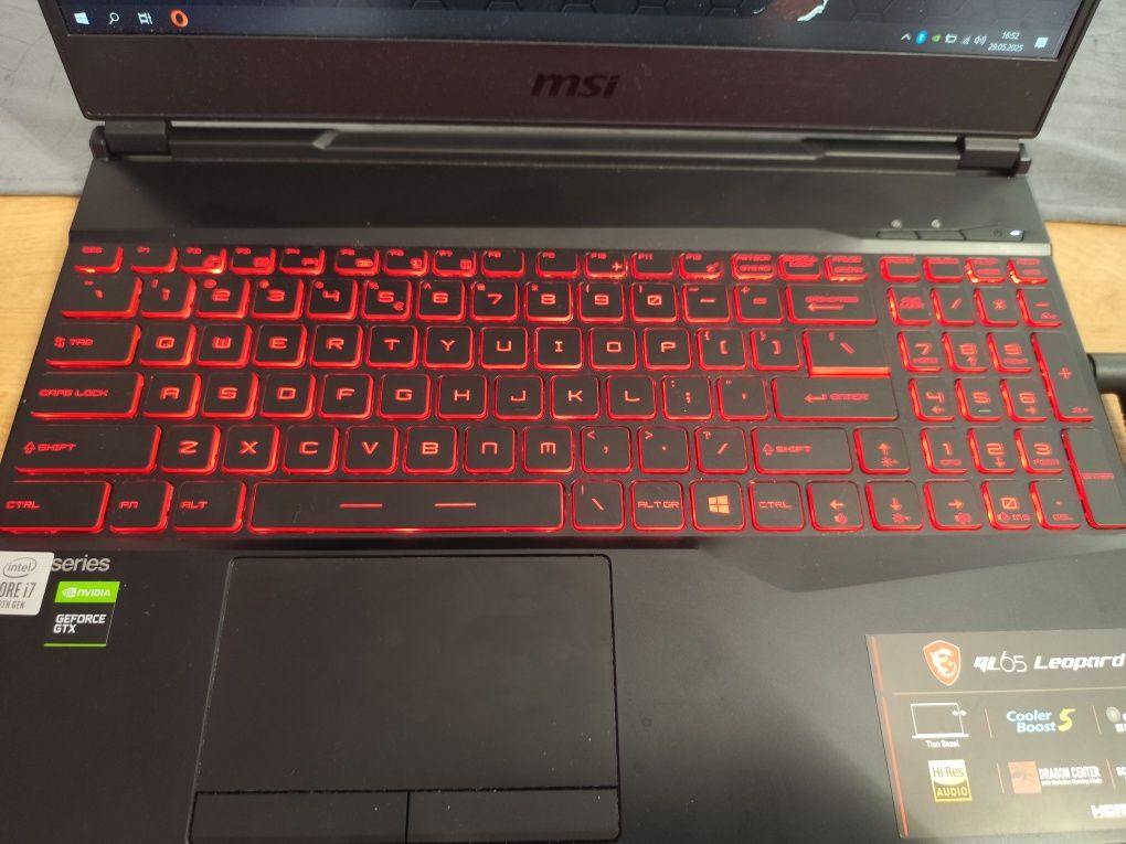Laptop Gamingowy MSI GL65 Leopard