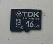 Карта пам'яті TDK microSDHC 16GB