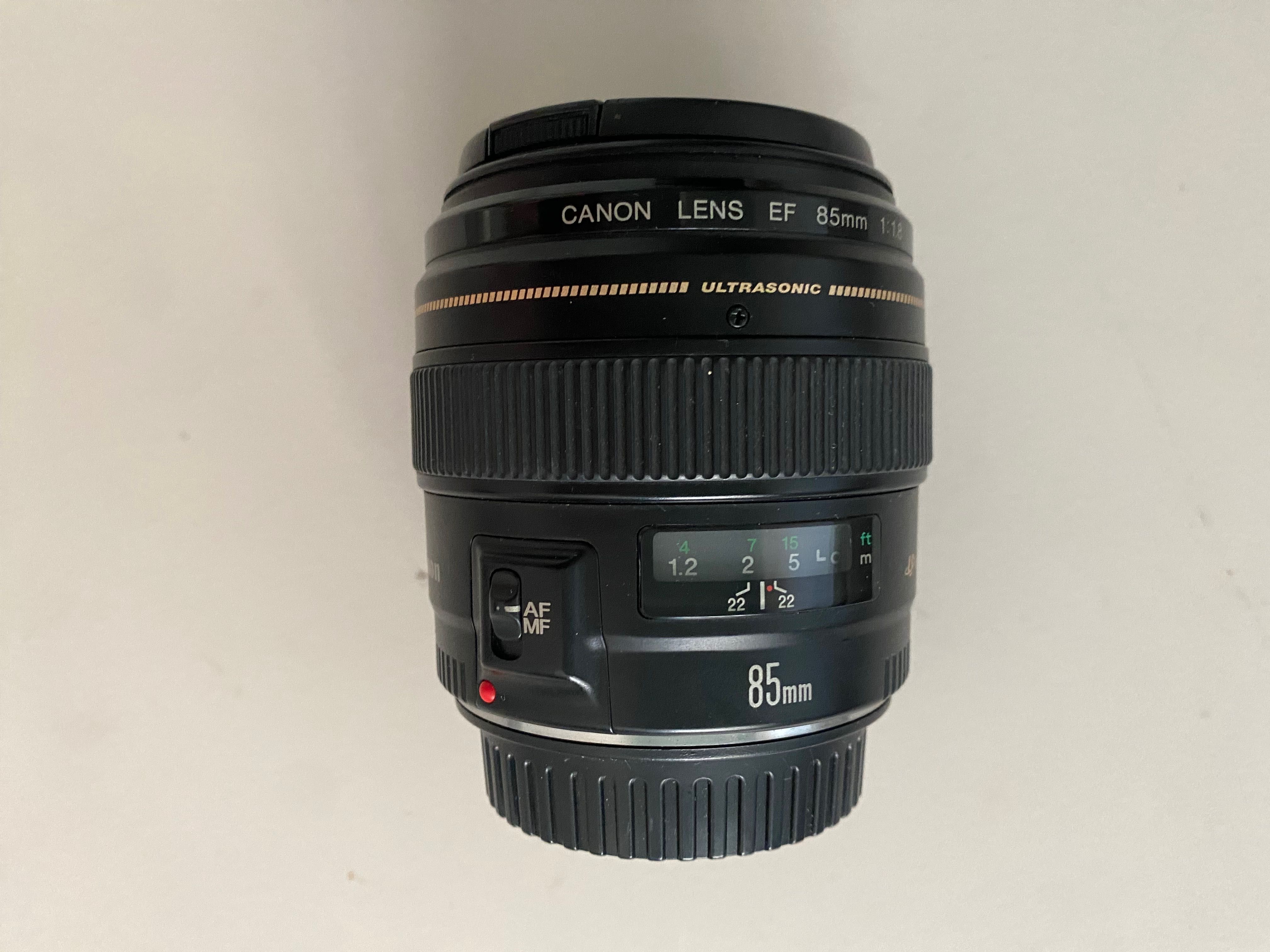 obiektyw portretowy Canon EF 85mm f/1.8 USM