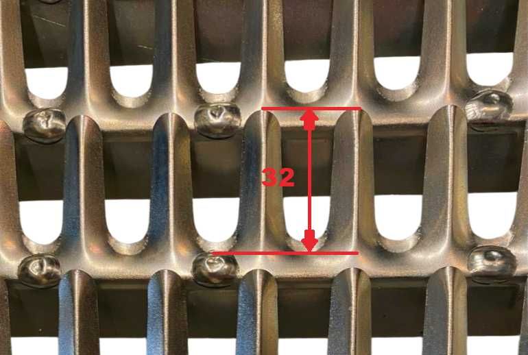 Sita żaluzjowe górne 3-D kukurydziane CZ3m CASE 5140 / 6140
