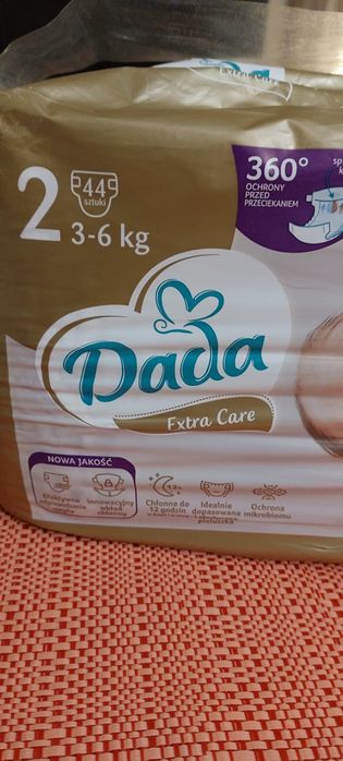 Dada 2  pieluchy 3-6kg opakowanie 44 szt