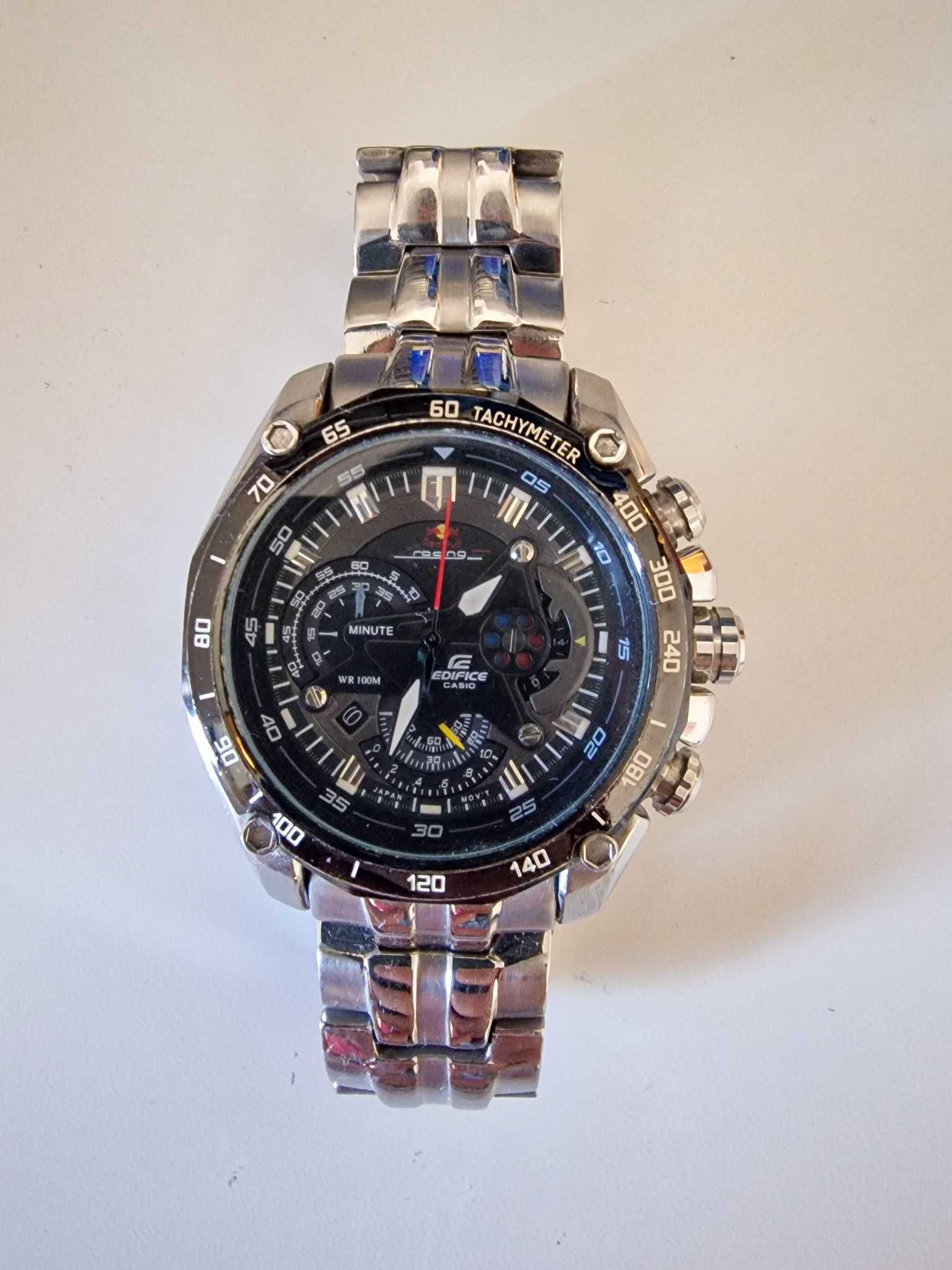 Casio Edifice Red Bull Racing - Versão de Coleção com Marcas de Uso