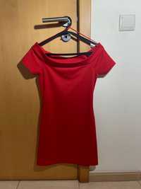 Vestido vermelho curto