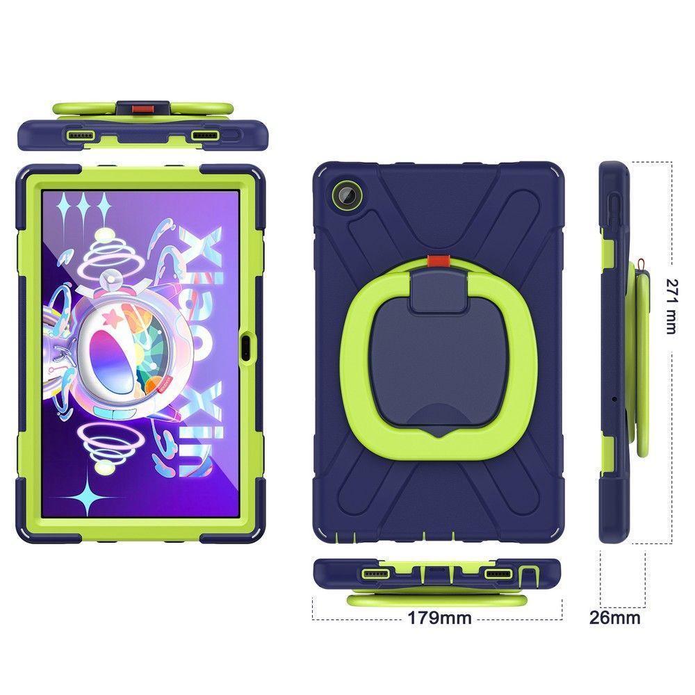 Etui X-Armor Do Lenovo Tab M10 Plus 10.6 3Rd Gen Navy / Lime