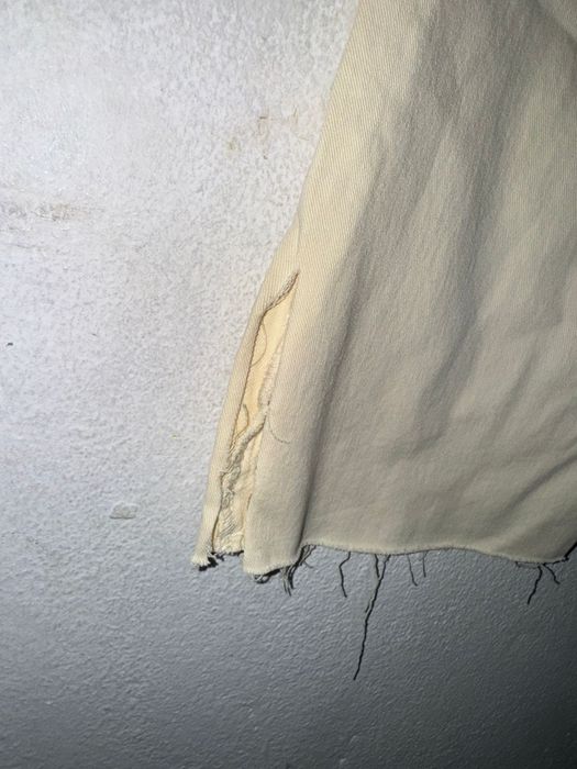Calça de ganga bege
